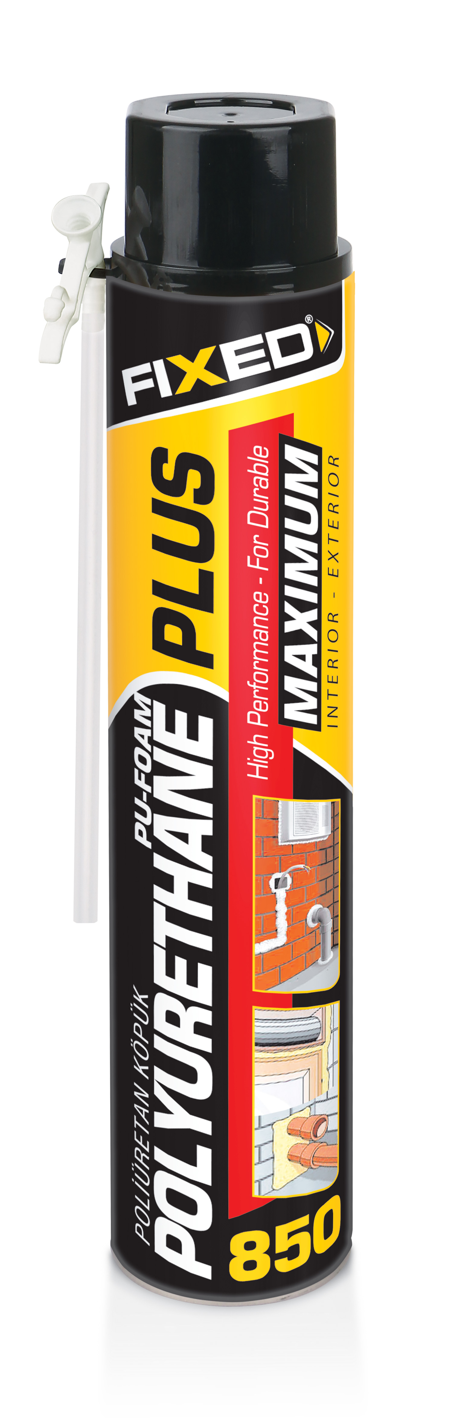 FIXED POLİÜRETAN KÖPÜK 850GR